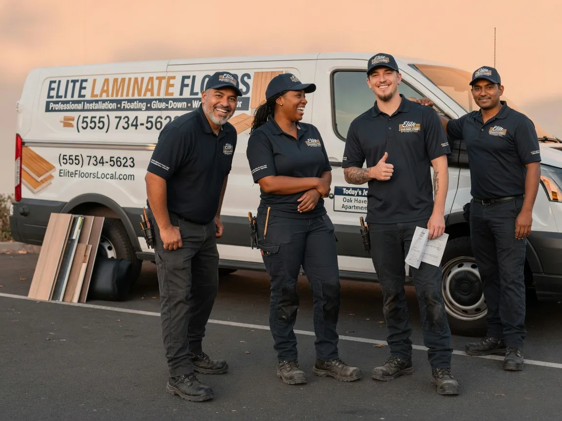 Laminate flooring installation company in Port Washington, OH